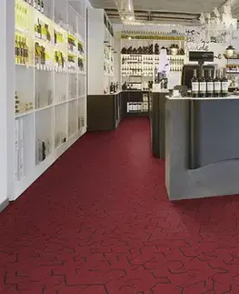 FORBO Flotex Planks Triad Red 131001