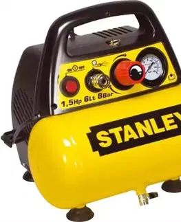 Bezolejový kompresor STANLEY 6L 1,5 KM/1100W