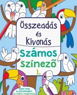 Összeadás és kivonás - Számos színező 1.