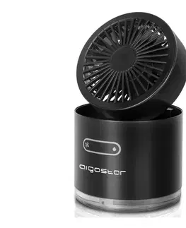  B.V.  - Bezdrôtový mini stolný látor s hmlovým efektom MIST 10W/5V čierna 330100TUM