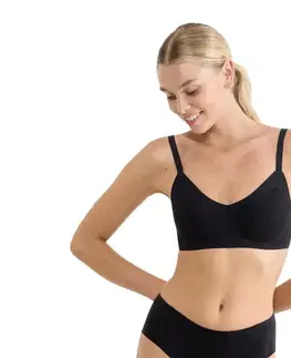 Podprsenka sloggi ZERO Feel Pure Soft Bra, čierna