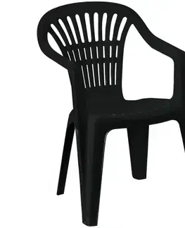 Plastová stolička Scilla antracit