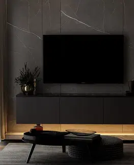 TV stolík Neon Illuminated - Anthracite