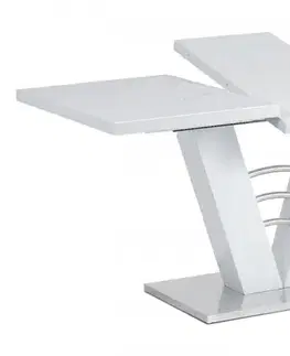 Rozkladací jedálenský stôl HT-510 WT Autronic