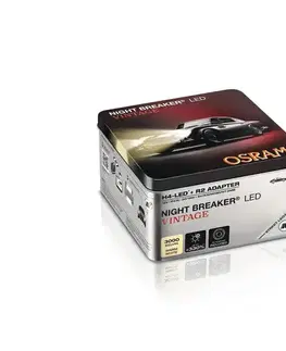 Sada 2x LED autožiaroviek NIGHT BREAKER VINTAGE H4 P43T/20W/12V 3000K - Osram 64193DWNBVNT-2MB