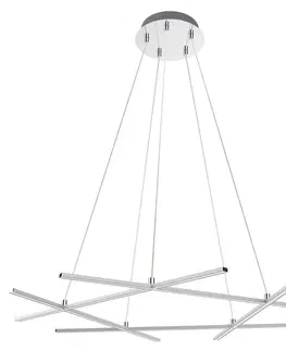 Apeti Andros LED strieborná závesná stropná lampa 4000K