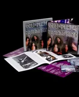 Deep Purple - Machine Head: 50th Anniversary (Deluxe) LP+3CD+BD - Purple Deep