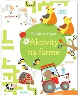 Napíš a zmaž: Aktivity na farme - Kirsteen Robson, Mária Nerádová