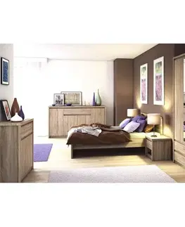 Vešiaková skriňa so zrkadlom NORTY TYP 1 Tempo Kondela