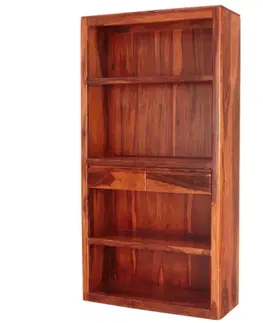 Knižnica Tina 100x190x35 indický masív palisander