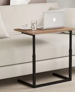 Stôl na prácu s notebookom v stoji Sparkle - Atlantic Pine
