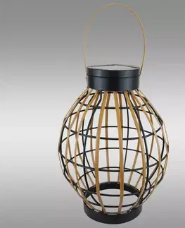 Solárna lampa Ratan oválna VO2834