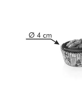 Tescoma cukrárske mini košíčky DELÍCIA ø 4 cm, 100 ks,vianočné