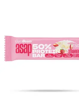 GymBeam ASAP 50% Protein Bar jahoda
