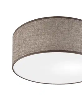  Stropné svietidlo SIRJA 1xE27/15W/230V pr. 35 cm hnedé LM-1.183/PORTO LIGHT BROWN
