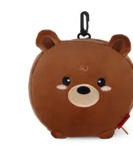 Legami Cestovný vankúšik s maskou na oči Teddy Bear TO TRAVEL IS TO LIVE