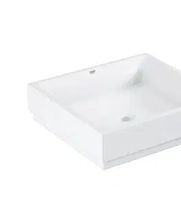 GROHE 3948100H - Umývadlo CUBE 500 × 470 mm keramika/biela 3948100H