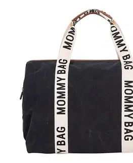 Childhome taška Mommy Bag Canvas Black