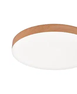Top Light - LED kúpeľňové stropné svietidlo SPIRIT LED/36W/230V IP44 priemer 40 cm hnedé Spirit 40D CCT