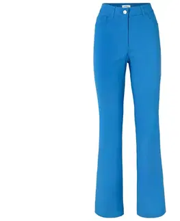 Bengalínové nohavice Bootcut, modré