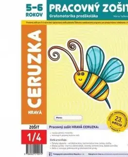 Hravá ceruzka - Pracovný zošit 5-6 rokov - Mária Tašková