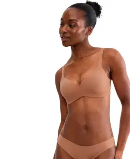 Podprsenka sloggi ZERO Feel 2.0 THE UP TShirt Bra, nostalgická hnedá