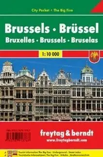 Brusel 1:10 000 - Mapa mesta