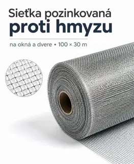 Galvanizovaná sieť 1Mx30M