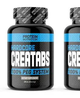 Hardcore CreaTabs - Protein Nutrition 100 tbl. + 100 tbl.