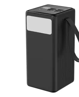  Powerbank 60000 mAh 20W PD 4xUSB-A + 2xUSB-C so LED svietidlom a USB-C káblom 1m PMPB6020