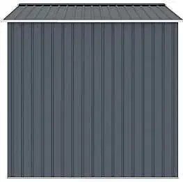 Záhradný domček plocha 342 x 191 cm (sivá)