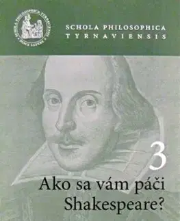 Ako sa vám páči Shakespeare?