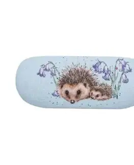 Puzdro na okuliare "Love and Hedgehugs" Wrendale Designs - ježkovia