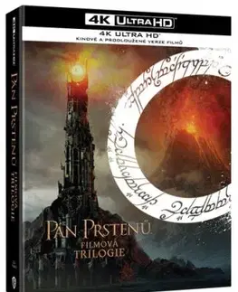 Pán prstenů filmová trilogie: Prodloužená a kinová verze 9BD (UHD)