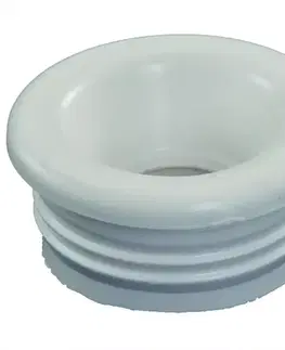 Gumová redukcia Fi40/32 biela K1047
