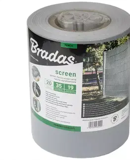 Záhradný pás 19 cm x 35 m svetlošedý