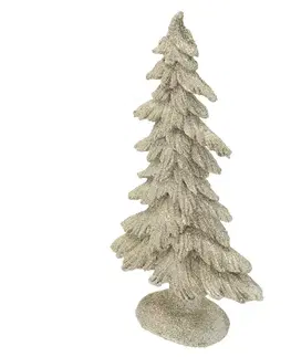 Dekoria Dekorácia Golden Christmas Tree 30cm, 16 x 6 x 30 cm