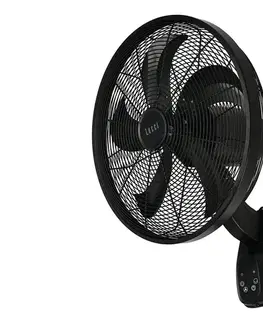 Lucci Air 21326749 - Nástenný látor GLIDE 36W/230V, priemer 45 cm, čierny + diaľkové ovládanie 21326749