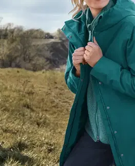 Funkčný kabát, petrolejový
