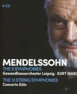 Masur Kurt - Felix Mendelssohn: The 5 Symphonies & The 13 String Symphonies 6CD - Felix Mendelssoh-Bartholdy