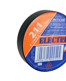  AP02C − Izolačná páska ELECTRIX 15mm x 20m čierna AP02C