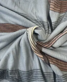 Deka Fleece Gold Ribbon 150x200cm TiaHome