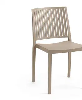 Plastové kreslo HELSINKY (rôzne farby) olivová