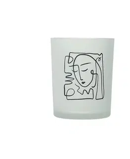 Dekoria Svietnik Face I 13cm, ⌀10 x 13 cm