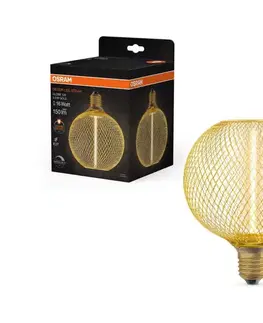 LED Stmievateľná žiarovka DECOR  FILAMENT G125 E27/3,5W/230V 1800K zlatá - Osram 4058075840164