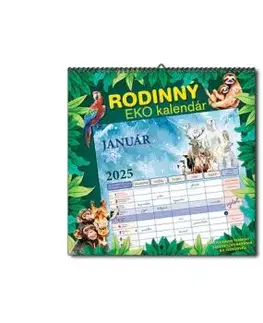 Nástenný kalendár Rodinný EKO kalendár 2025