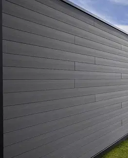 DECEUNINCK Obkladové fasádne doska Deceuninck Twinson Wall 9576, 13,5x166,5x6000 mm, Šedá bridlice 510 13,5 x 166,5 x 6000 mm