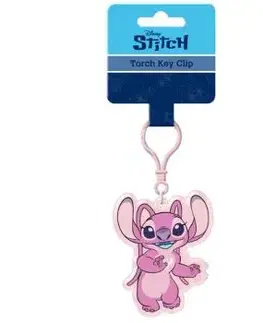 Lilo a Stitch kľúčenka so svetlom - Angel