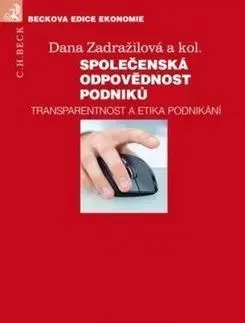 Společenská odpovědnost podniků - Dana Zadražilová