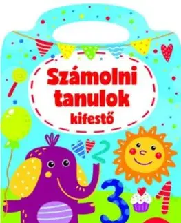 Számolni tanulok kifestő - 4-6 éveseknek